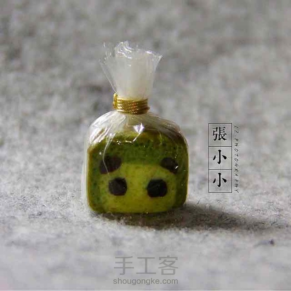 抹茶熊猫面包，看着就很好吃的样子。 第2张