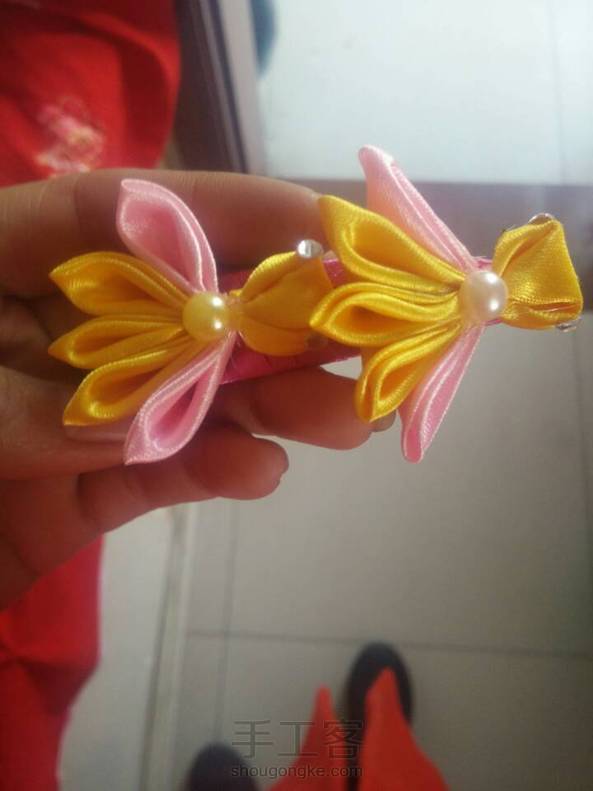 一对，可是不是很好，手有点笨