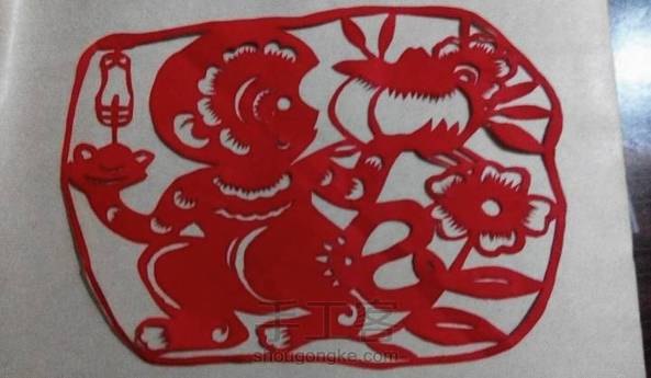 ⊙▽⊙没有刻刀……直接拿剪刀弄了……