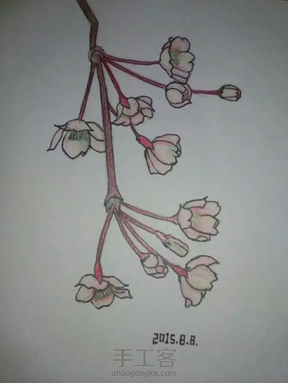 本来还好，上色后残了。