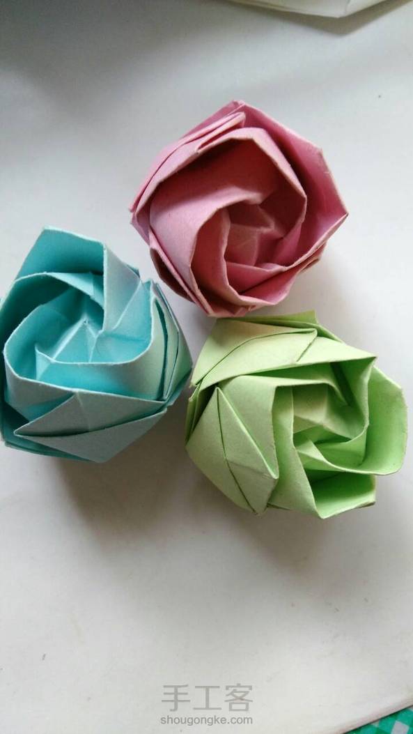 纸玫瑰的教程有挑战性！