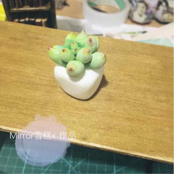 也用了超轻粘土。上色没上好，我尽力了ಥ_ಥ 第1张