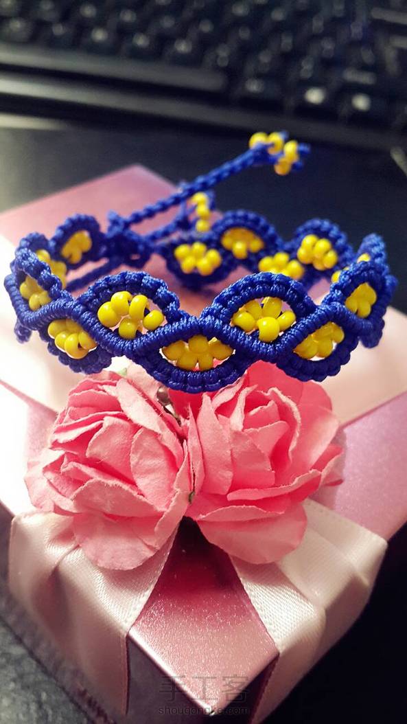 小清新手绳，超简单的编法！😜