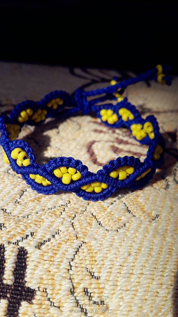 小清新手绳，超简单的编法！😜 第1张