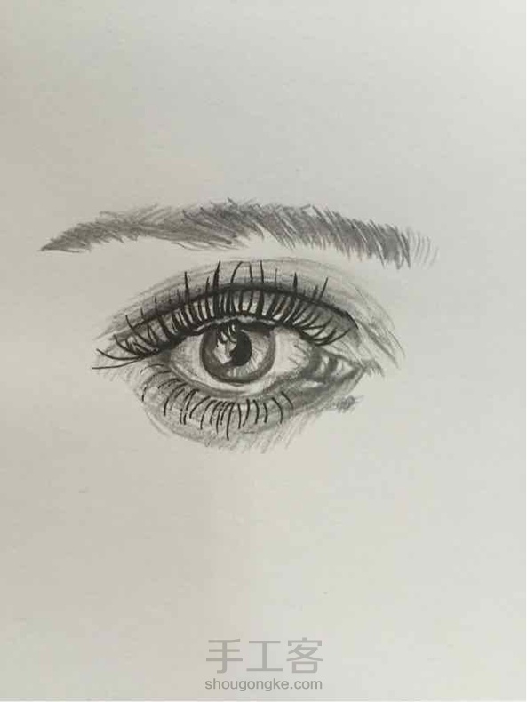 身边只有一支2B跟水笔，画成这样可以看吗？ 第1张