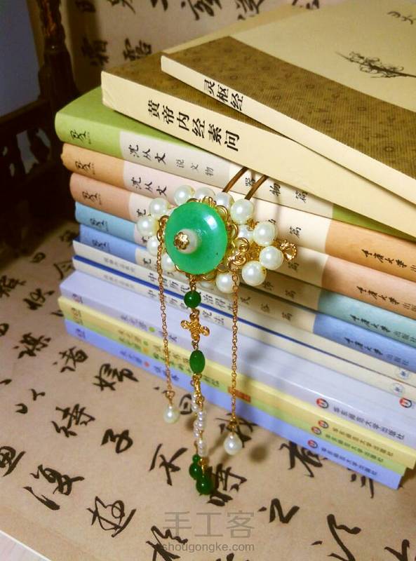 多谢晓尚的超级美丽珍珠花片～～手残来一发不要见怪（不光手残……图也渣  哭晕……）