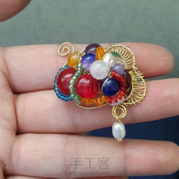 第一次做绕线  绕得不好。。。绕线好难啊   要从哪里学起嗷   要是有一枚师傅就好啦Orz