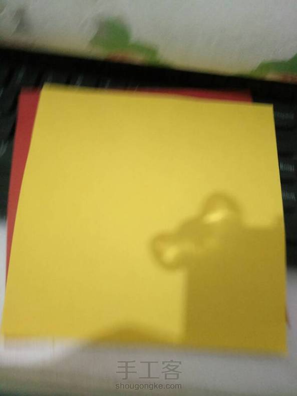 我觉得我好懒，衍纸没买，直接裁的，没用任何工具，就白胶😂😂勉强看的过去 第1张