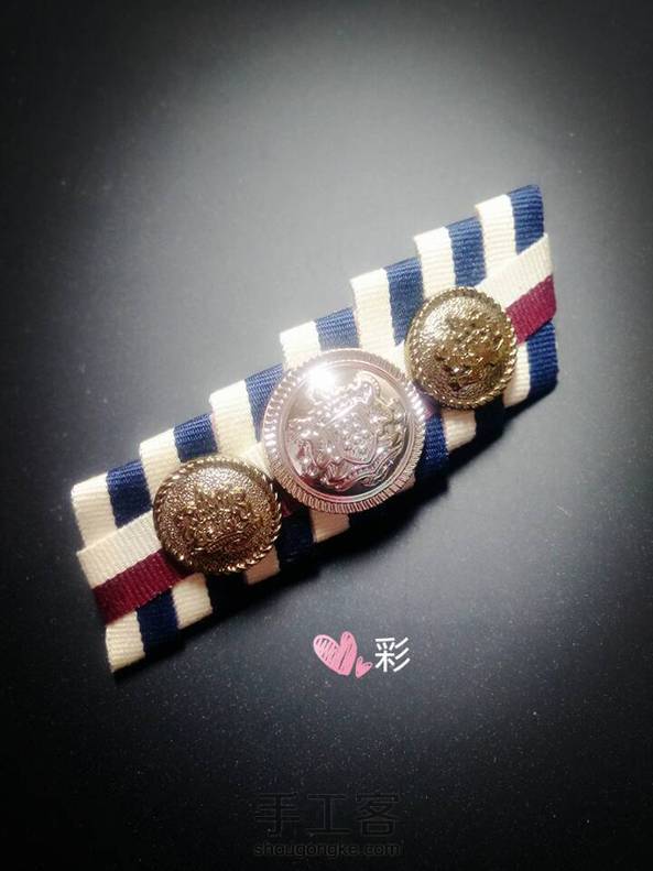 简约双色英伦风发卡，有教程哦