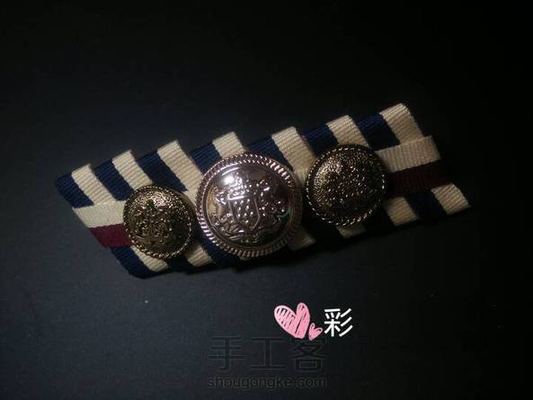 简约双色英伦风发卡，有教程哦 第3张