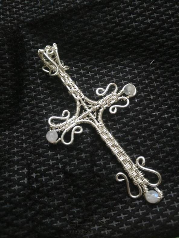 一个仿的十字架，做完总觉得哪里怪怪的……原谅我并不会拍照也看的p图…… 第3张