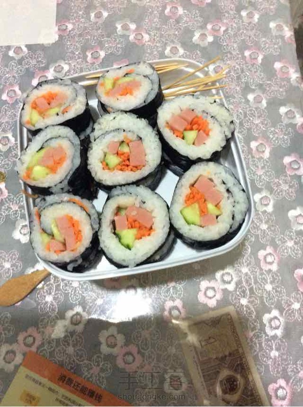 寿司卷，教程已发 第1张