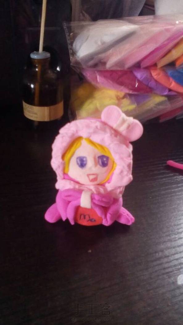 可爱的超轻粘土处女座宝宝 第2张