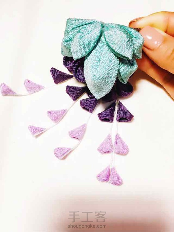 紫藤花开啦（教程附后） 第3张