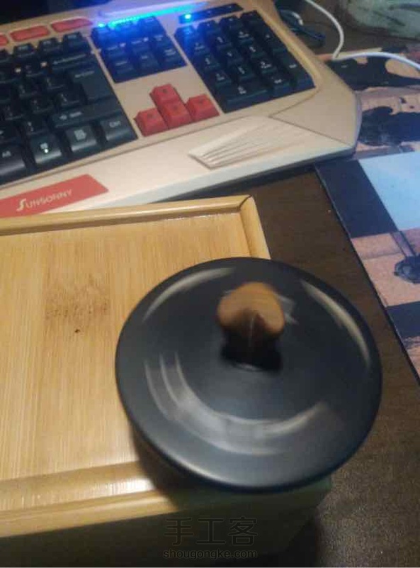 第七个0520，尽管分隔两地不能一起过，但还是想用心给她做个小玩意～💝表达我对她的爱意😊— —七年未痒💗 第2张