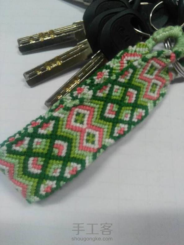 做了一个钥匙链，，， 第1张