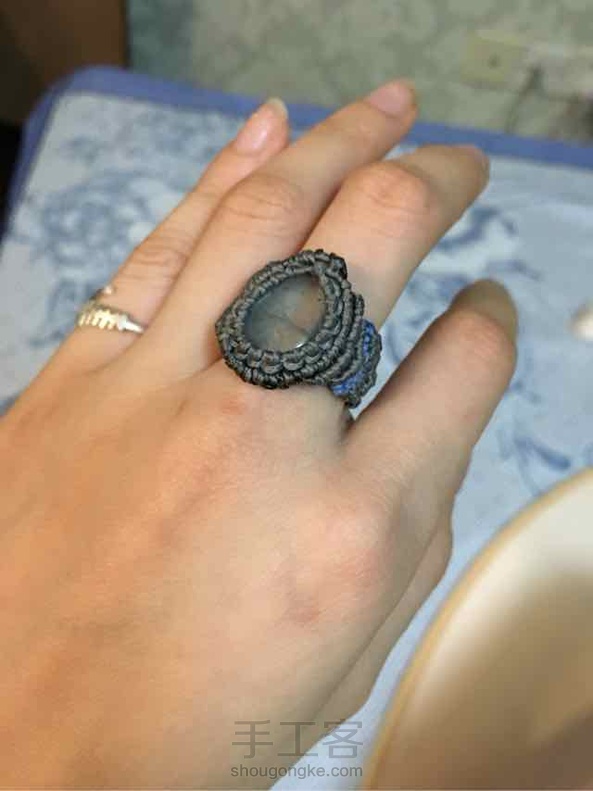 拼接部分没处理好 戒指别有一番风味 第1张