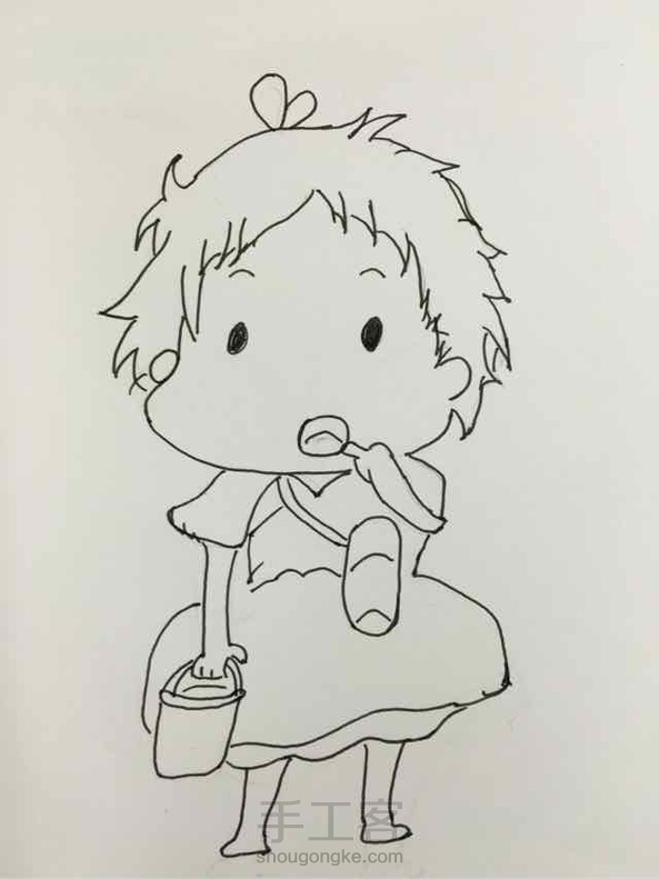 先练练线稿吧。 第1张