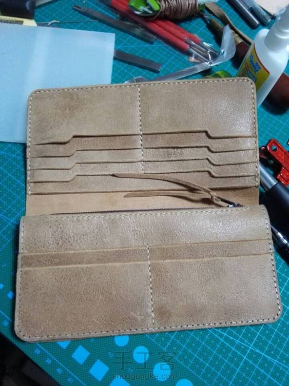 新手第一次做长夹。。。有一起学习的可微信交流13606510307 第1张