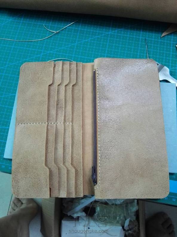 新手第一次做长夹。。。有一起学习的可微信交流13606510307 第4张