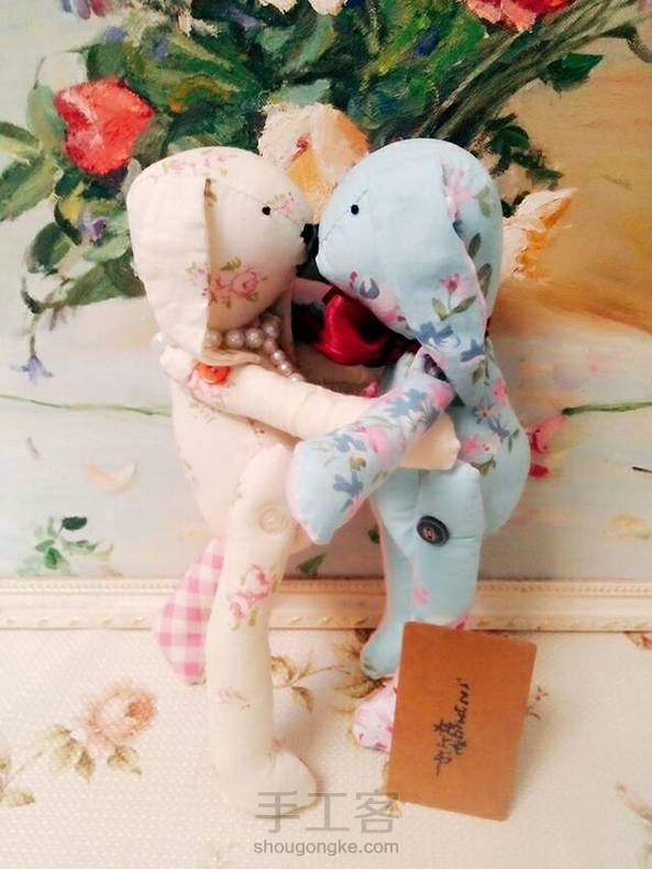 大宝最近喜欢彼得兔，麻麻只好给他做一只机智的彼得，一只聪明的莉莉，愿他在以后的岁月里如彼得一样坚持，永不放弃！也如莉莉一样有一个百宝袋，一切随心所愿。教程出来了，欢迎交流，点赞收藏。 第2张