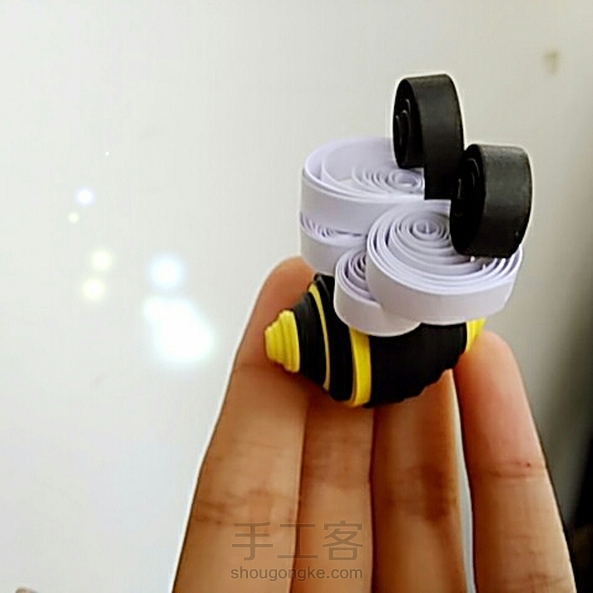 新手入坑ฅ●ω●ฅ第一个立体衍纸，求点拨 第1张