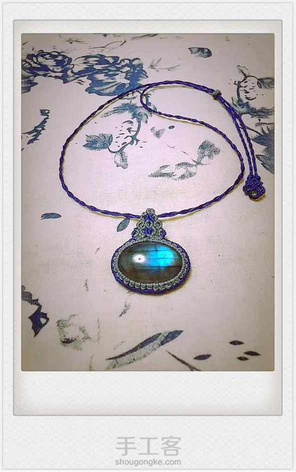 非常感谢艳子的分享，艳子的项链和我的手链刚好配一对哈！ 第1张