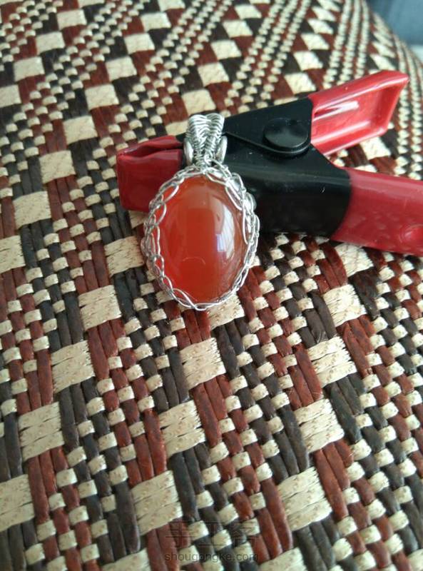 第一次学习网包，感谢蜗牛大神的教程，感谢不知道大神付邮送赠送的石头……