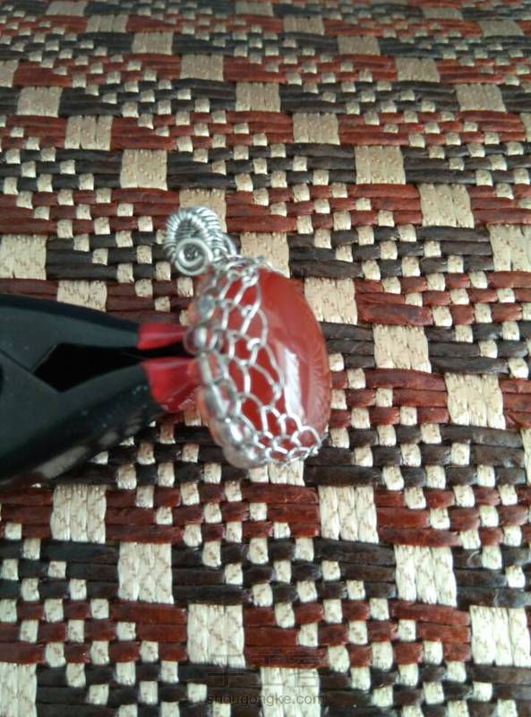 第一次学习网包，感谢蜗牛大神的教程，感谢不知道大神付邮送赠送的石头…… 第2张