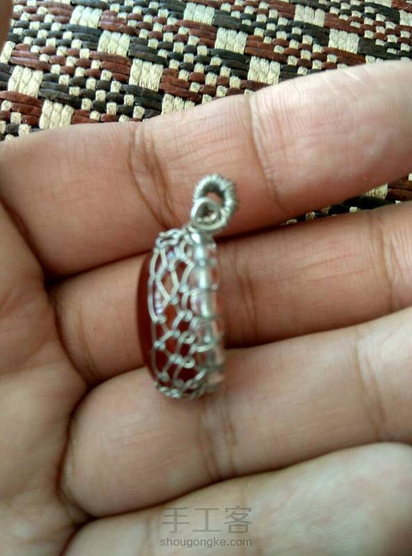 第一次学习网包，感谢蜗牛大神的教程，感谢不知道大神付邮送赠送的石头…… 第4张