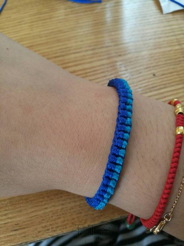 孔蓝＋宝蓝很漂亮，照片有点丑，学习了