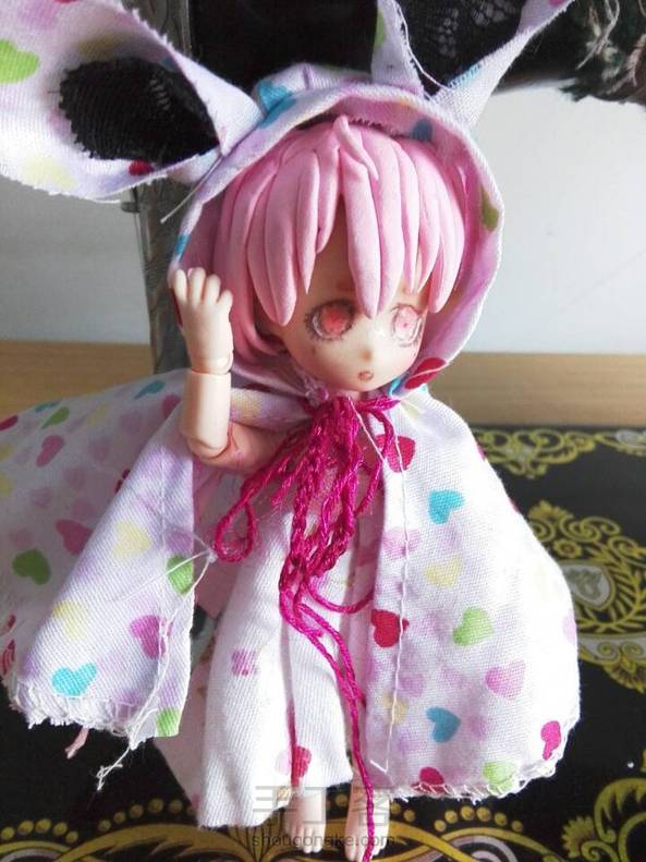 #ob11#给小桃夭做了个花斗篷 (ﾉ´▽｀)ﾉ♪好可爱好可爱，就是太小了有点虐_(:3」∠)_ 第1张