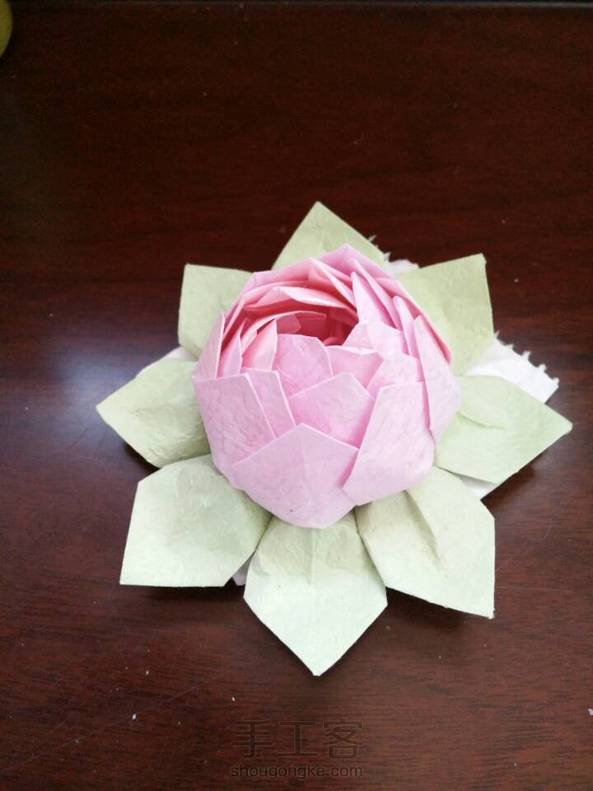 下次不能再用手揉纸了，不好定型啊。