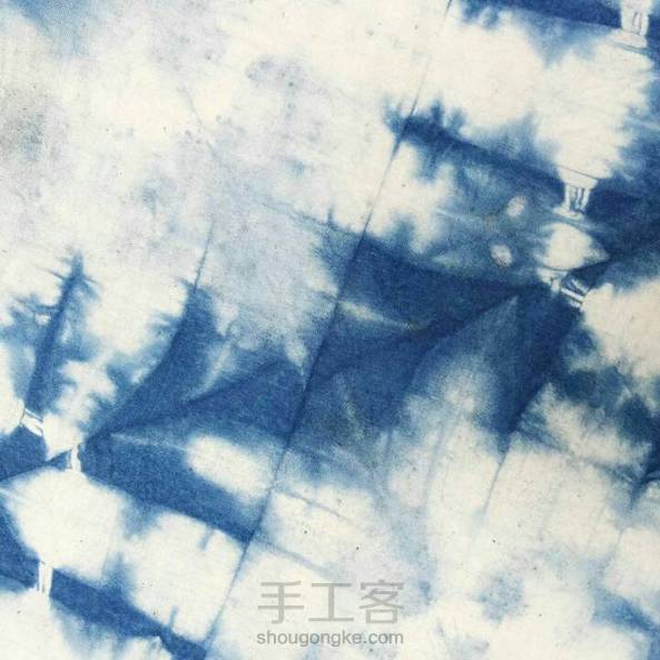 扎染体验小作，希望与大家分享…… 第3张