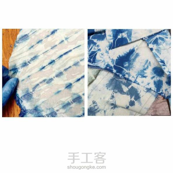 扎染体验小作，希望与大家分享…… 第6张