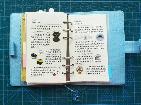 不知不觉中，这一本手帐已经装不下我的生活了。 第7张