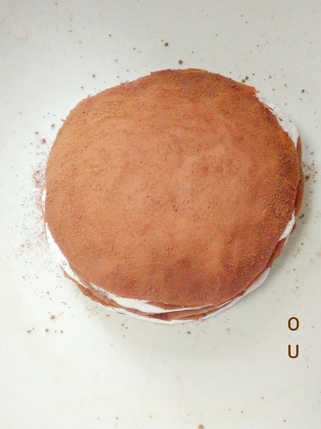 『OU』可可千层蛋糕 第18步