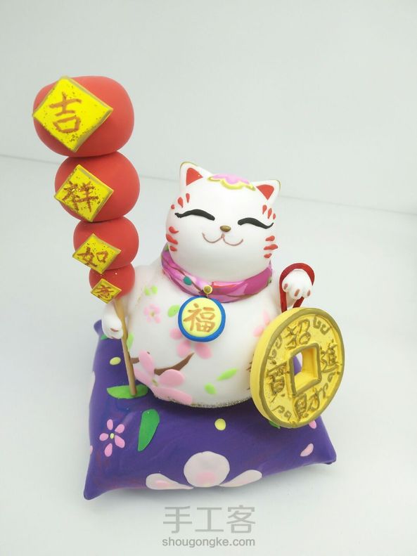 招财猫音乐盒,高定版