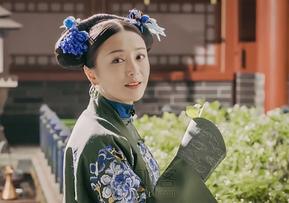 延禧攻略绒花头饰(低配简单版)