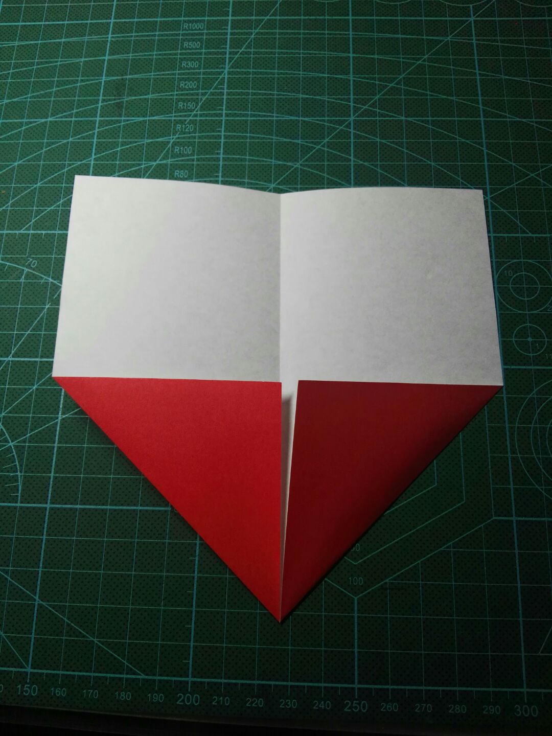 折纸小狐狸的教程——来自于折纸的白叔视频 第2步
