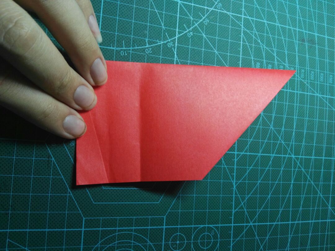 折纸小狐狸的教程——来自于折纸的白叔视频 第3步
