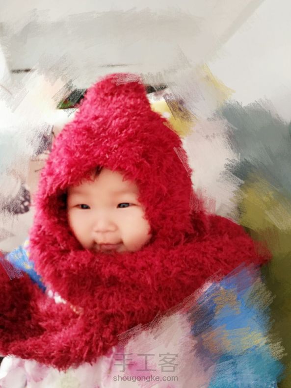 老板,来顶带围巾的女巫帽!