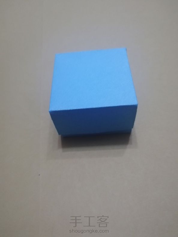 纸艺折纸首饰盒制作教程