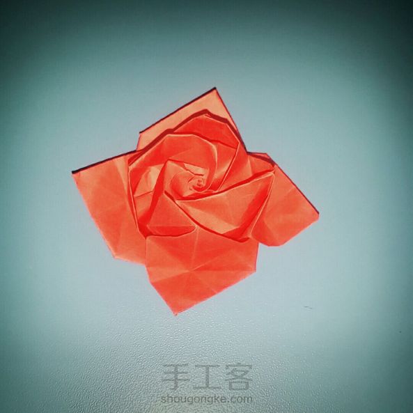 玫瑰花折纸