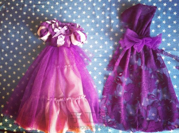 欧式洋裙 紫罗兰