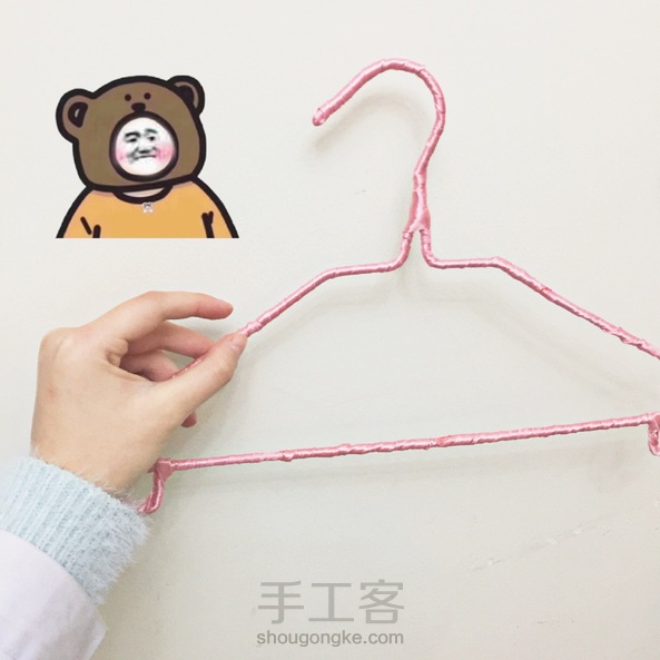 「⭐️卷耳兔的窗花」生活小改造之衣架~
