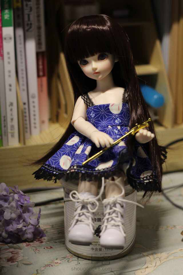 Summer教程-bjd6分吊带裙