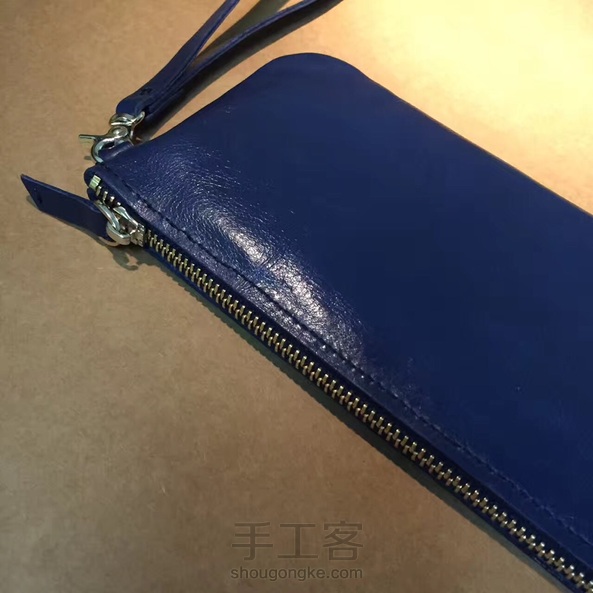 女士手工皮具钱包-手工皮具