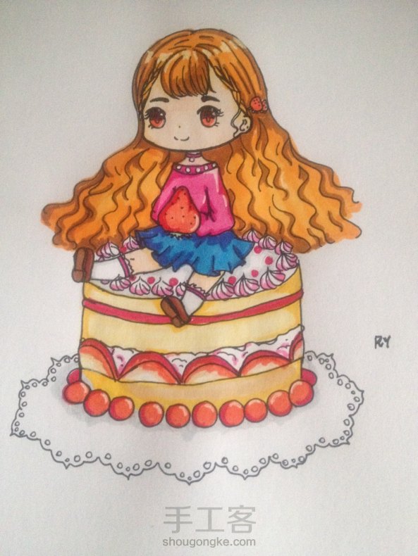 蛋糕女孩