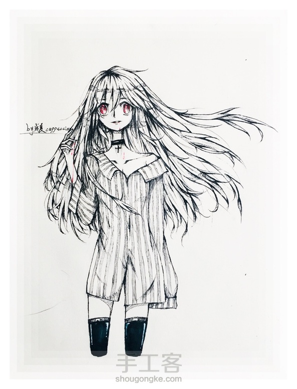 【手绘】病娇女2(人物原创)
